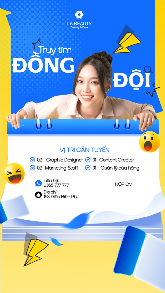 Mẫu Bài post MXH (9:16) Truy tìm đồng đội — LayerPic