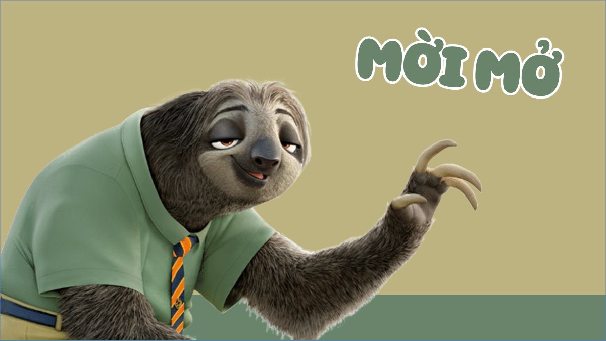 Mời mở máy lên
