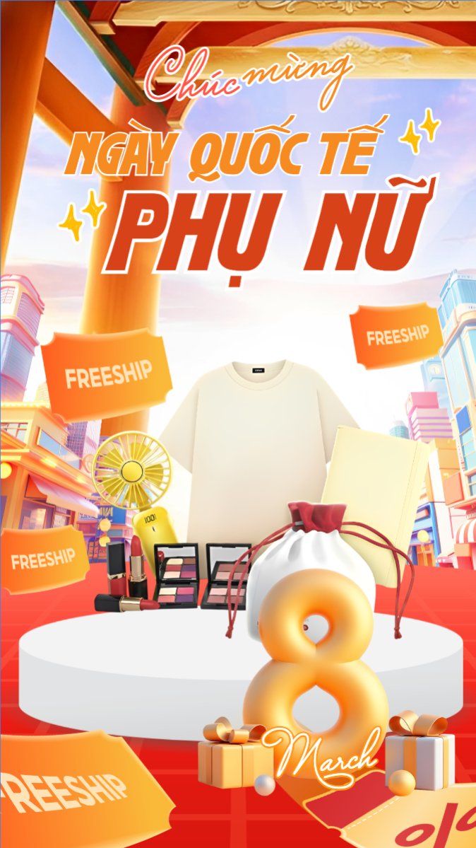 Chúc mừng ngày Quốc tế phụ nữ 8/3