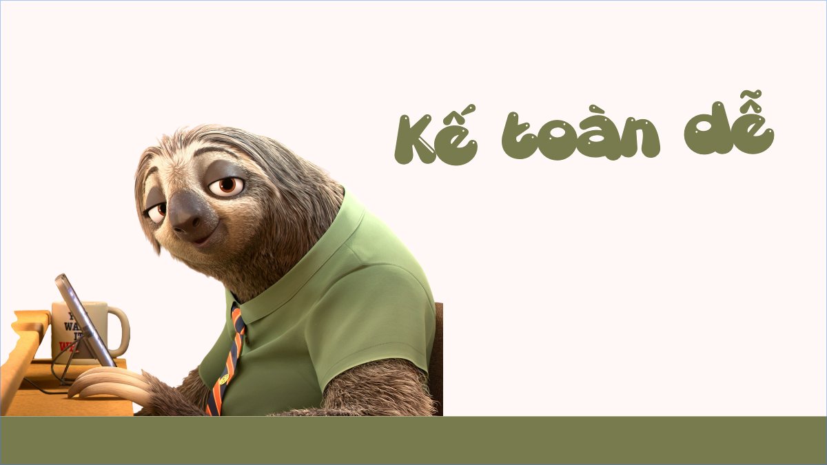 Kế toán dễ thì bà dô bà tính