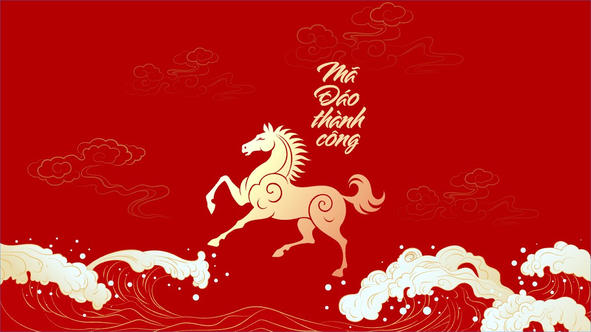 Mẫu Hình nền máy tính Mã đáo thành công — LayerPic