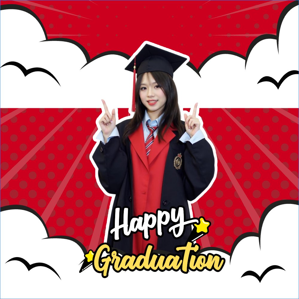 Mẫu Ảnh đại diện - Avatar Tốt nghiệp, kỉ yếu, Graduation, yearbook, sự kiện, event, giáo dục, education, superman — LayerPic