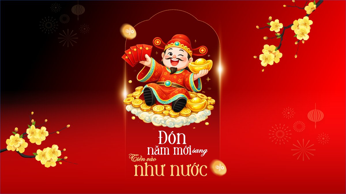 Đón năm mới sang tiền vào như nước