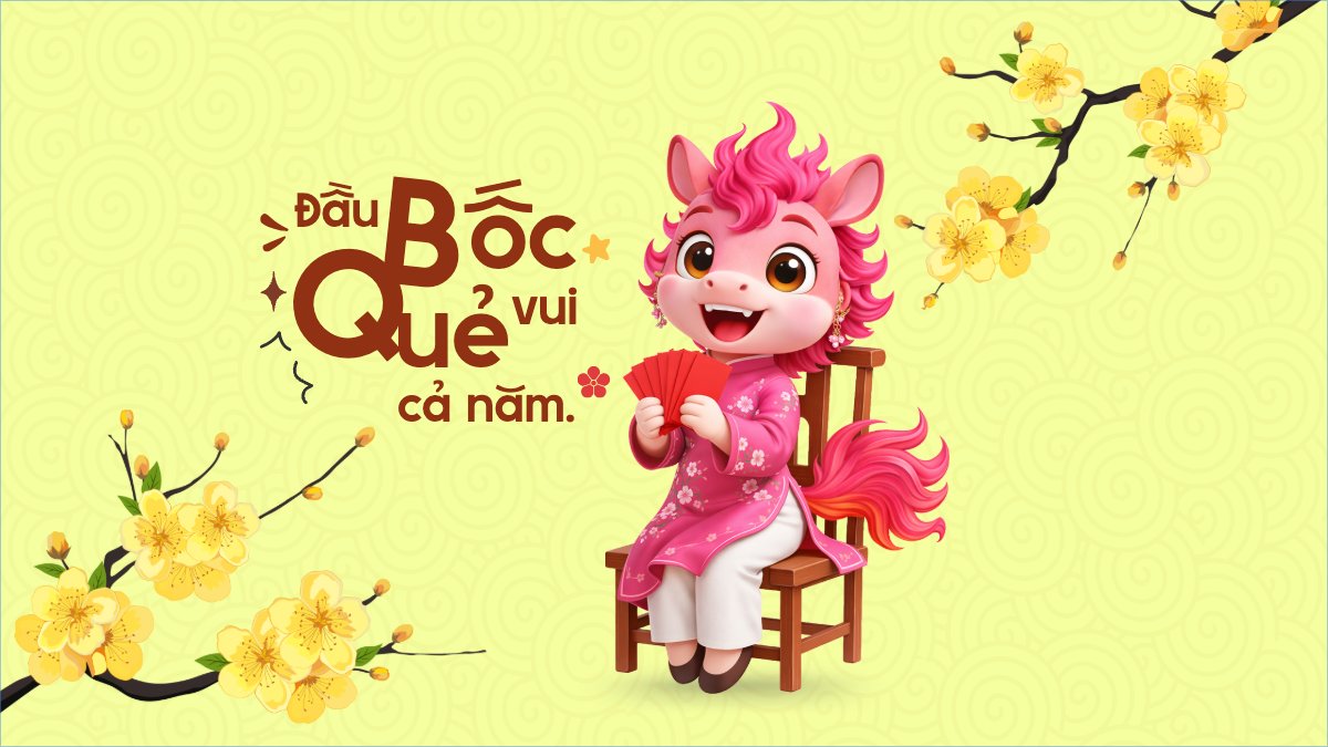 Đầu năm bốc quẻ vui vẻ cả năm