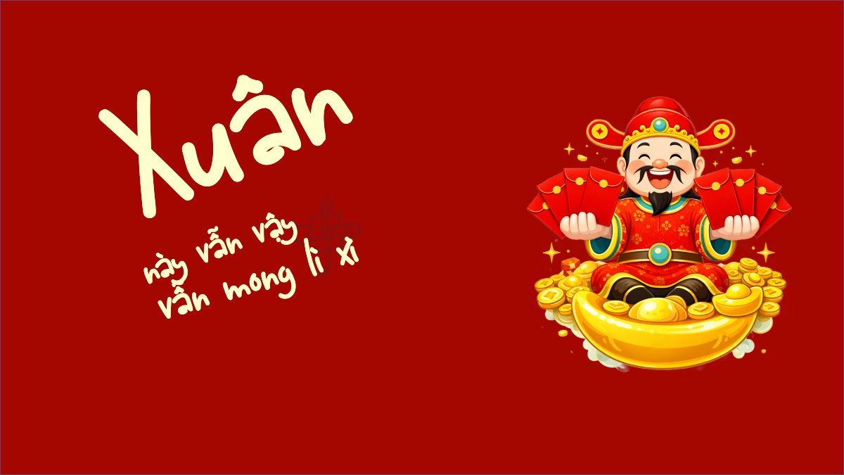 Mẫu Hình nền máy tính Xuân này vẫn vậy vẫn mong lì xì — LayerPic