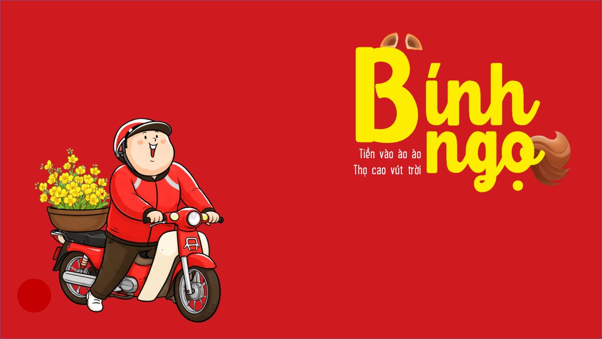 Mẫu Hình nền máy tính Bính Ngọ — LayerPic