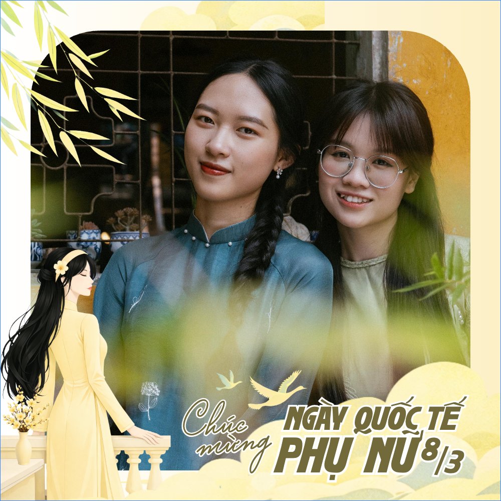 Mẫu Ảnh đại diện - Avatar Chúc mừng ngày Quốc tế phụ nữ 8/3 — LayerPic