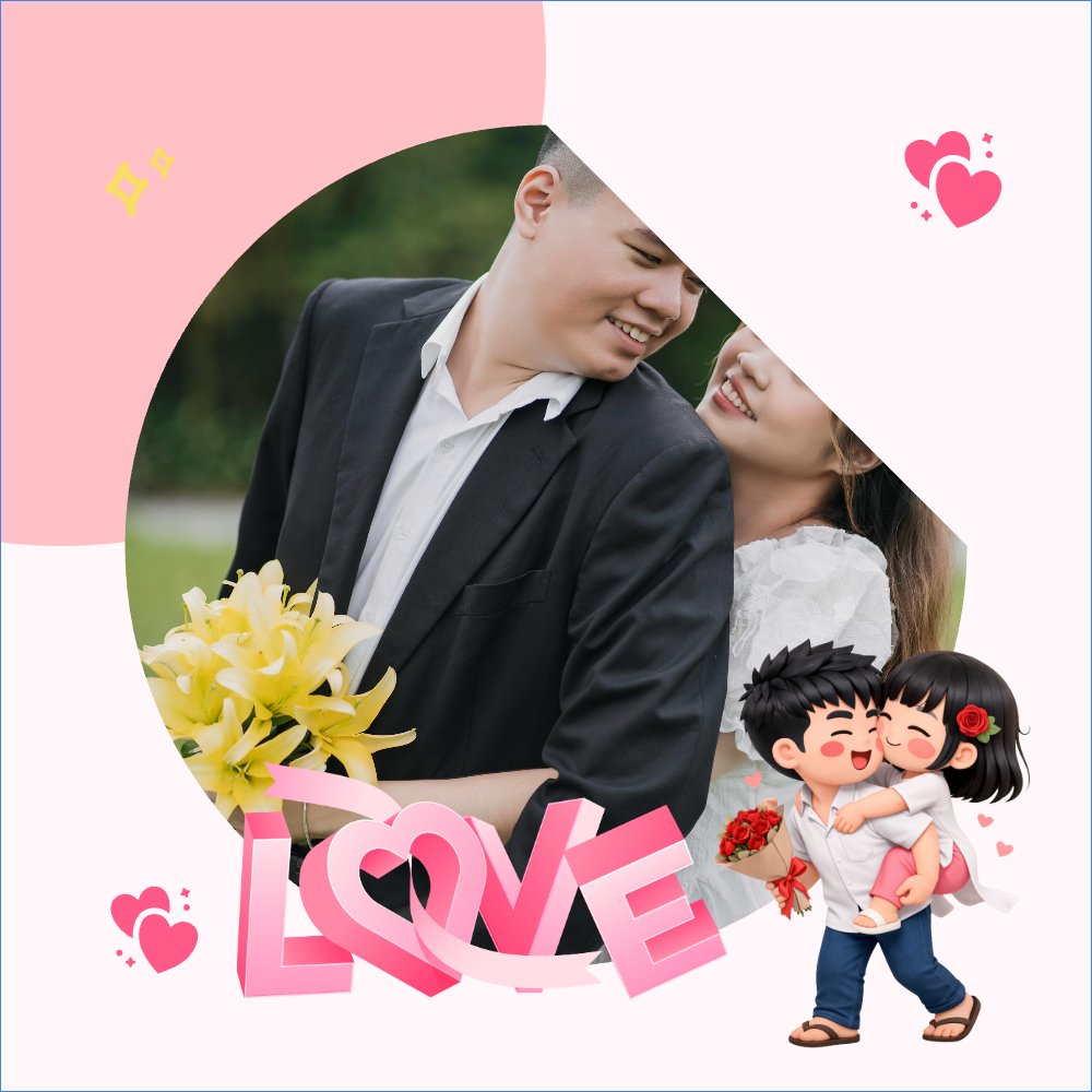 Mẫu Ảnh đại diện - Avatar Valentine 14/2 — LayerPic