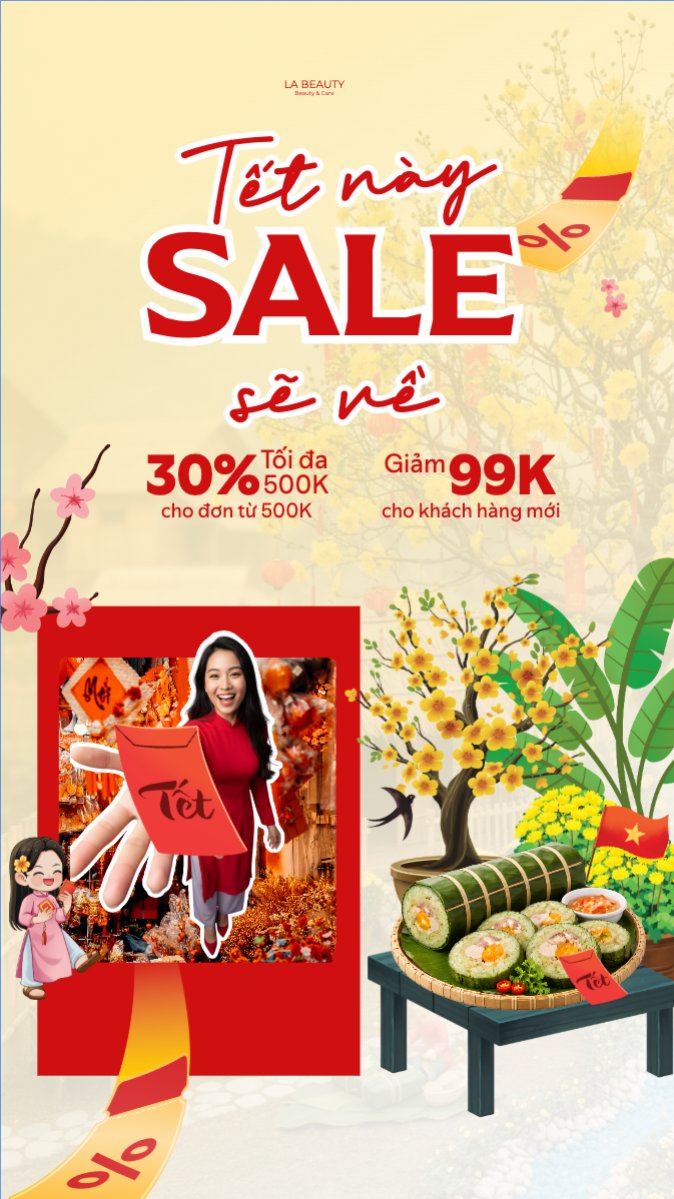 Mẫu Bài post MXH (9:16) Tết này sale sẽ về — LayerPic
