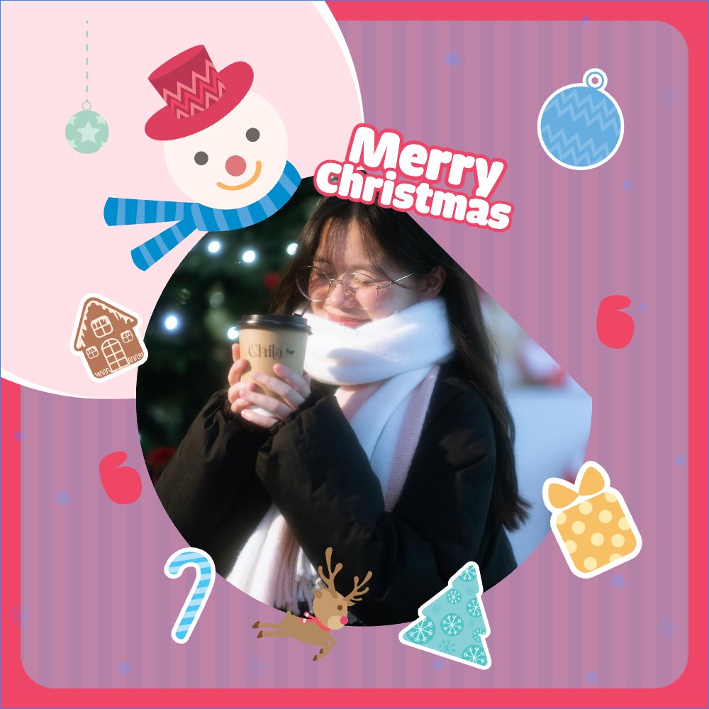 Mẫu Ảnh đại diện - Avatar Merry Christmas — LayerPic