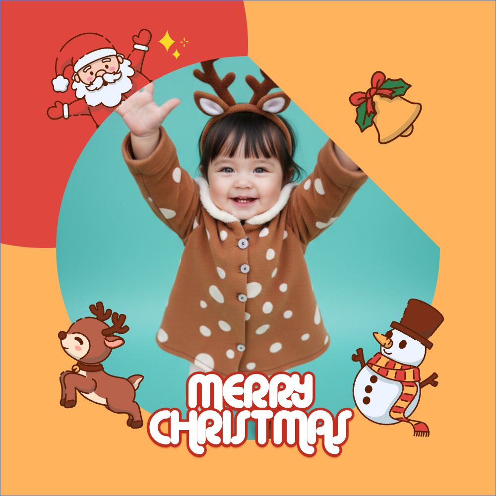 Mẫu Ảnh đại diện - Avatar Merry Christmas — LayerPic