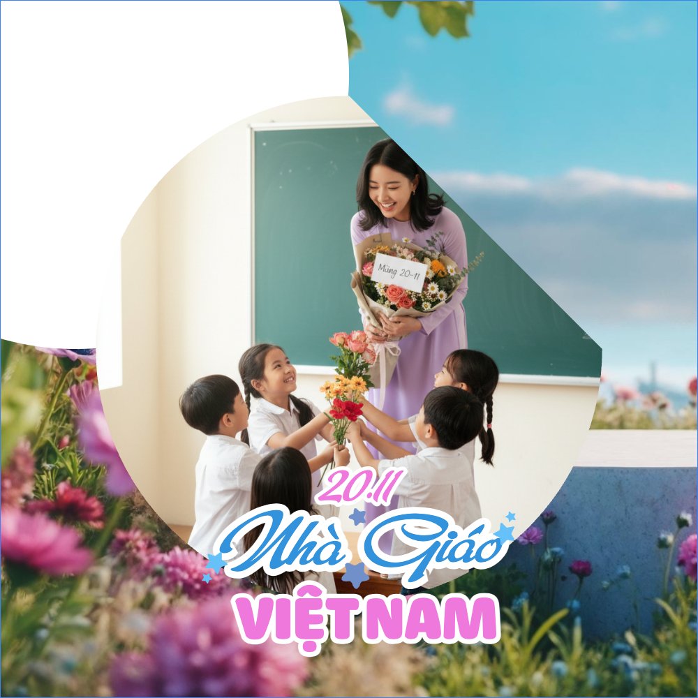 Mẫu Ảnh đại diện - Avatar Chúc mừng ngày Nhà Giáo 20/11 — LayerPic