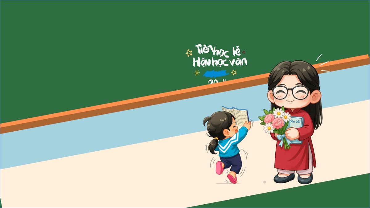 Mẫu Hình nền máy tính tiên học lễ hậu học văn 20/11 — LayerPic