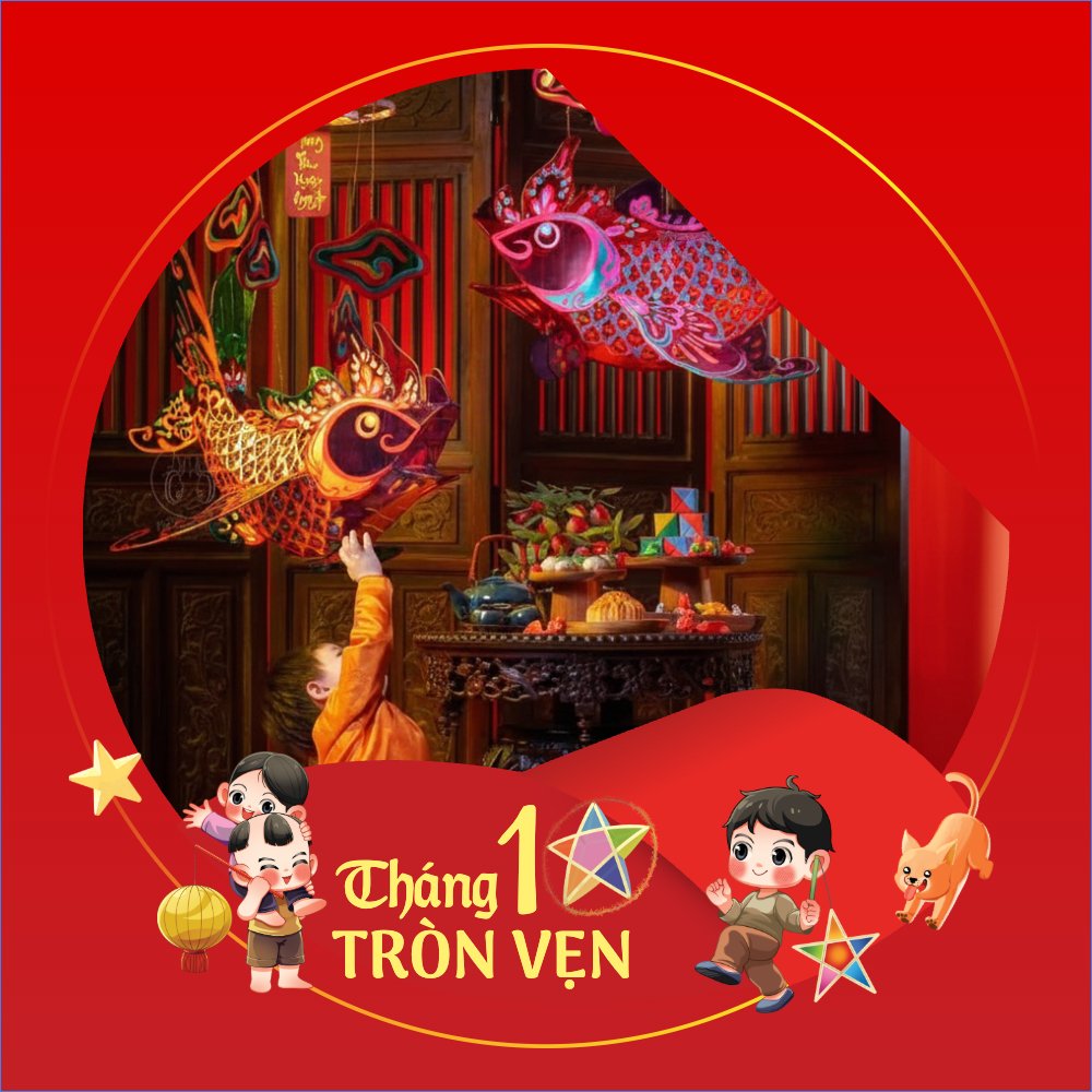 Mẫu Ảnh đại diện - Avatar Trung thu, Tết Đoàn Viên, mid-autumn festival, sự kiện, event, dễ thương, cute, chibi, hoạt hình, cartoon — LayerPic