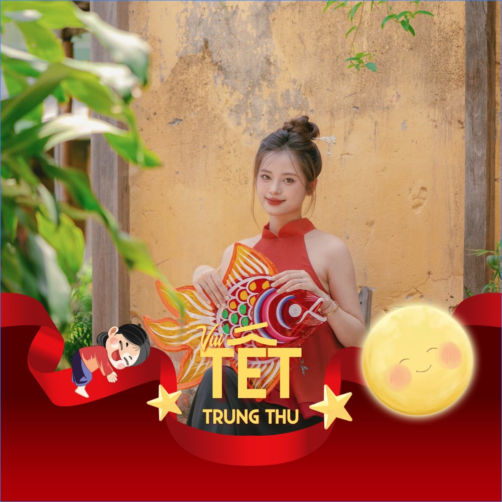 Trung thu, Tết Đoàn Viên, mid-autumn festival, sự kiện, event, dễ thương, cute, chibi, hoạt hình, cartoon
