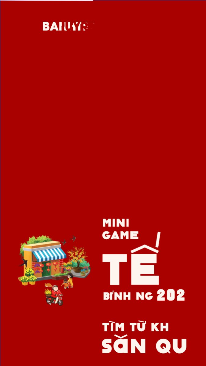 Mẫu Bài post MXH (9:16) Minigame tết bính ngọ 2026 — LayerPic