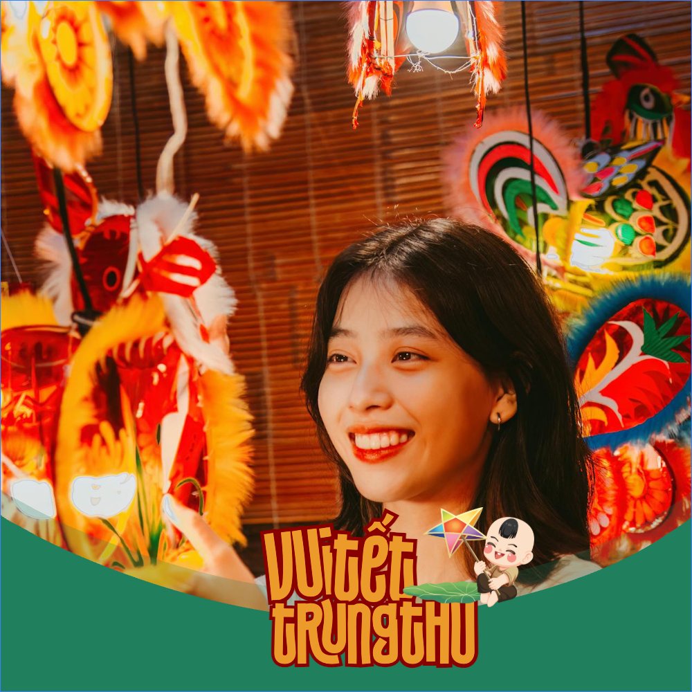 Mẫu Ảnh đại diện - Avatar Trung thu, Tết Đoàn Viên, mid-autumn festival, sự kiện, event, dễ thương, cute, chibi, hoạt hình, cartoon — LayerPic