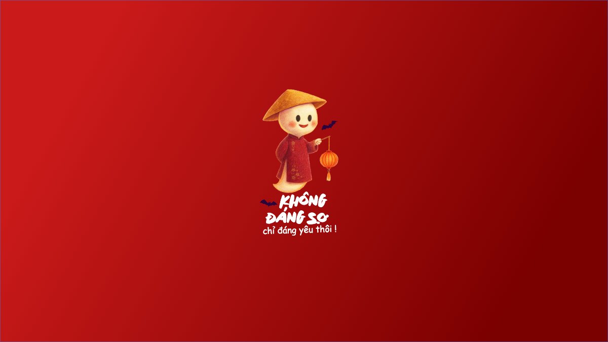 Mẫu Hình nền máy tính Halloween, lễ hội ma quái, sự kiện, event, dễ thương, cute, chibi, hoạt hình, cartoon — LayerPic