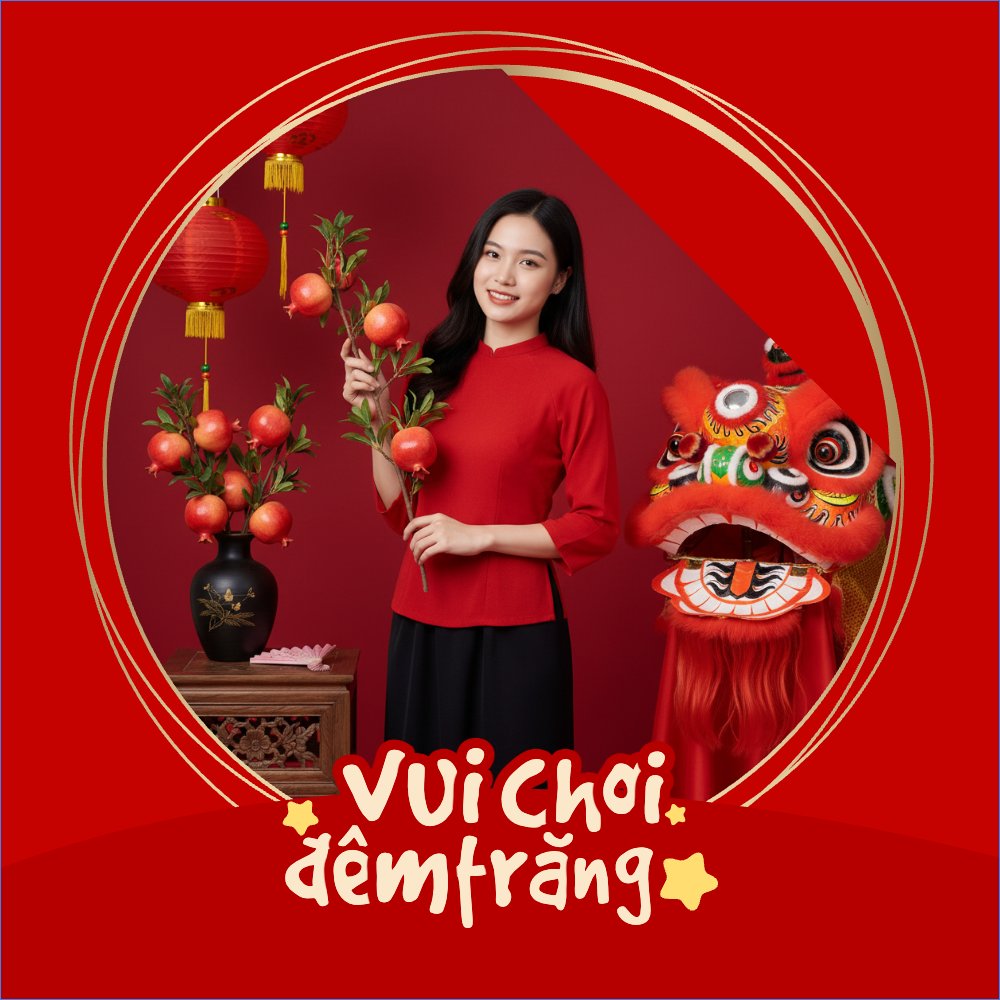 Trung thu, Tết Đoàn Viên, mid-autumn festival, sự kiện, event, dễ thương, cute, chibi, hoạt hình, cartoon