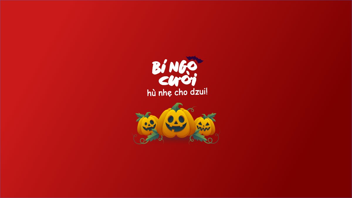 Mẫu Hình nền máy tính Halloween, lễ hội ma quái, sự kiện, event, dễ thương, cute, chibi, hoạt hình, cartoon — LayerPic
