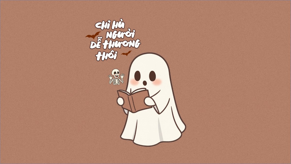 Halloween, lễ hội ma quái, sự kiện, event, dễ thương, cute, chibi, hoạt hình, cartoon