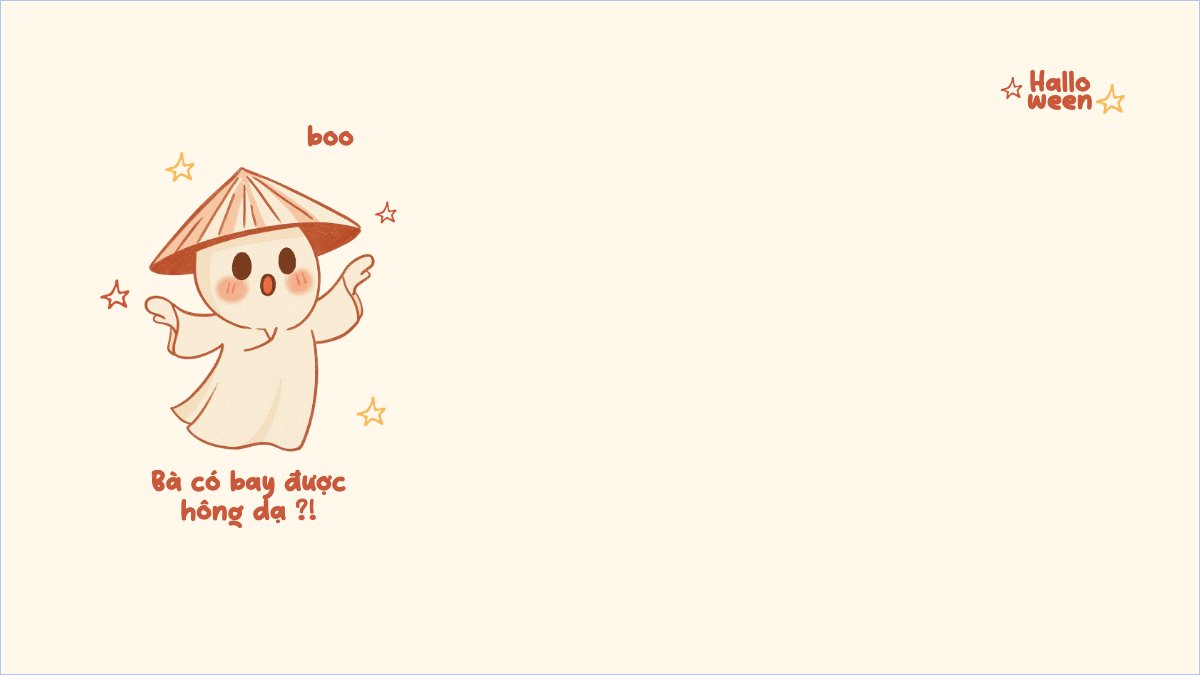 Halloween, lễ hội ma quái, sự kiện, event, dễ thương, cute, chibi, hoạt hình, cartoon