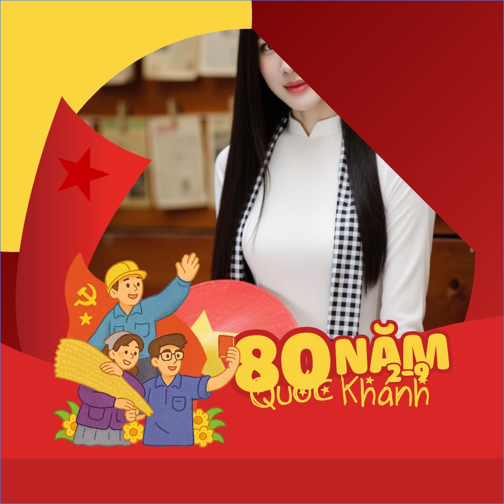 Mẫu Ảnh đại diện - Avatar 2/9, Quốc Khánh, lễ hội, Việt Nam,sự kiện, event, hiện đại, modern, sang trọng — LayerPic