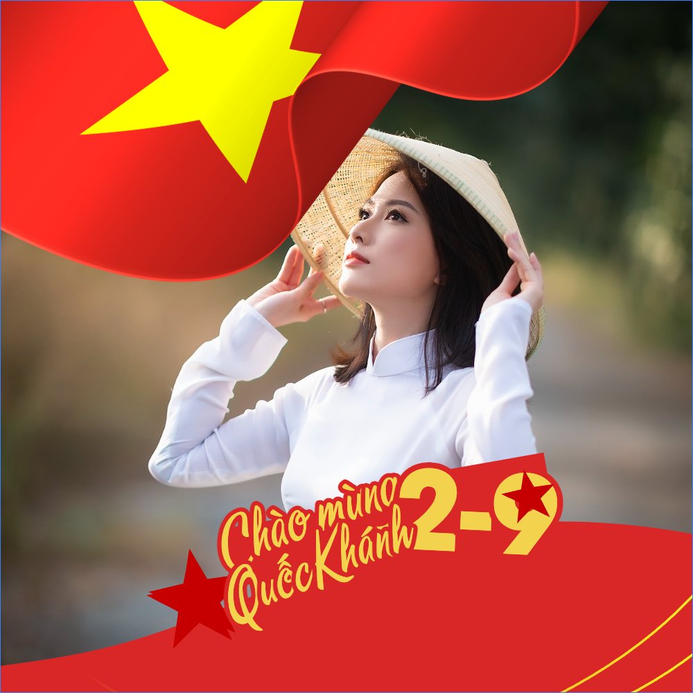 Mẫu Ảnh đại diện - Avatar 2/9, Quốc Khánh, lễ hội, Việt Nam,sự kiện, event, hiện đại, modern, sang trọng — LayerPic