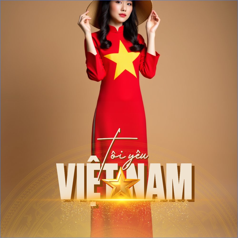 Mẫu Ảnh đại diện - Avatar 2/9, Quốc Khánh, lễ hội, Việt Nam,sự kiện, event, hiện đại, modern, sang trọng — LayerPic