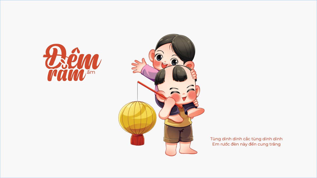 Mẫu Hình nền máy tính Trung thu, Tết Đoàn Viên, mid-autumn festival, sự kiện, event, dễ thương, cute, chibi, hoạt hình, cartoon — LayerPic