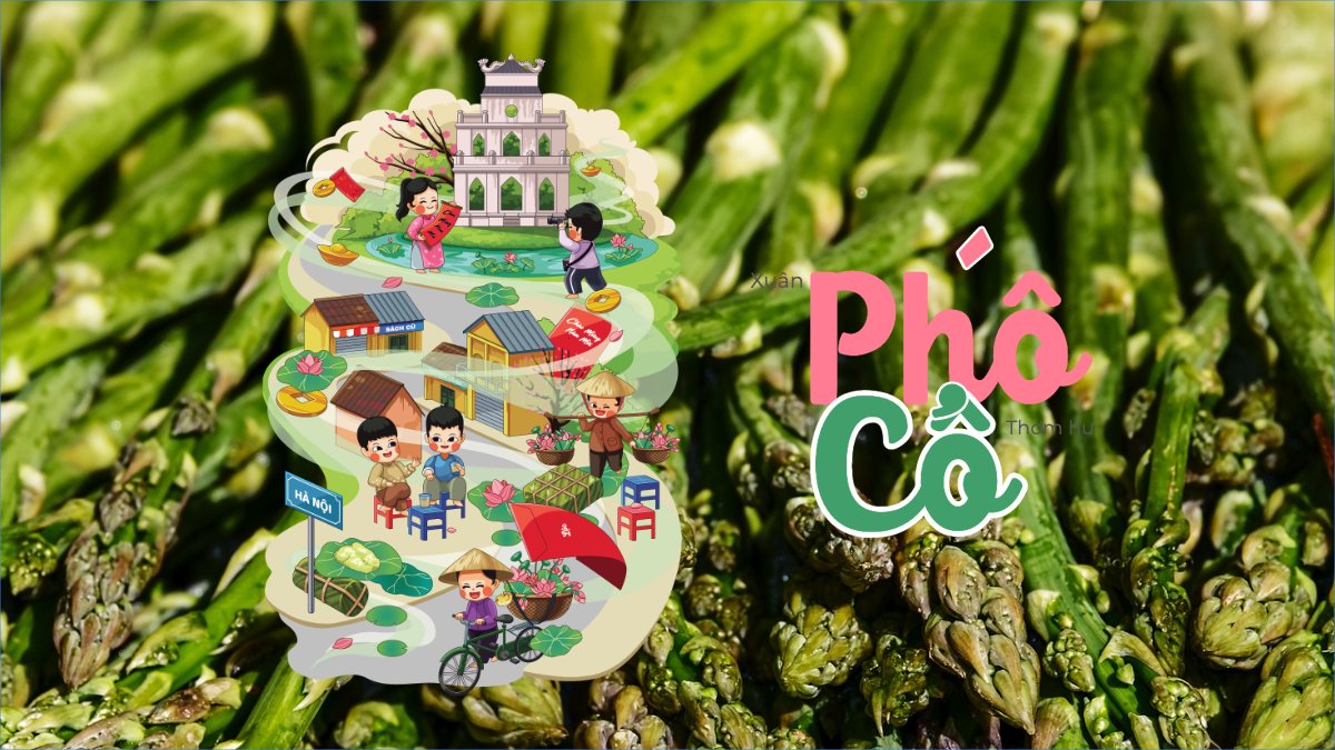 Mẫu Hình nền máy tính Hà Nội, Phố cổ, Việt Nam, địa danh, du lịch, travel, dễ thương, cute, chibi, hoạt hình, cartoon — LayerPic