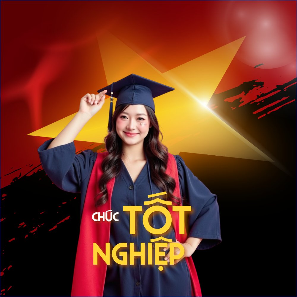 Mẫu Ảnh đại diện - Avatar Tốt nghiệp, kỉ yếu, Graduation, yearbook, sự kiện, event, giáo dục, education, Việt Nam — LayerPic
