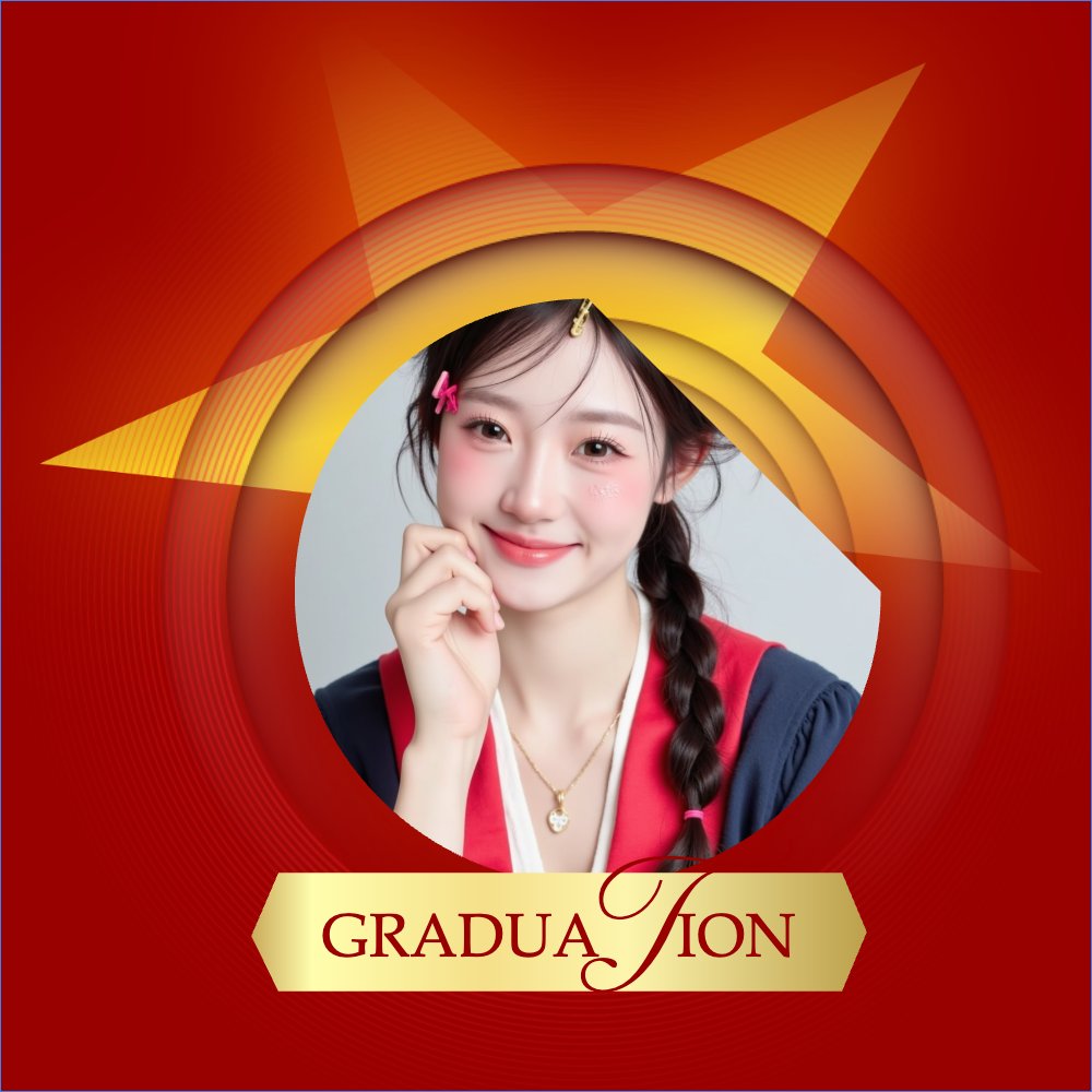 Mẫu Ảnh đại diện - Avatar Tốt nghiệp, kỉ yếu, Graduation, yearbook, sự kiện, event, giáo dục, education, Việt Nam — LayerPic
