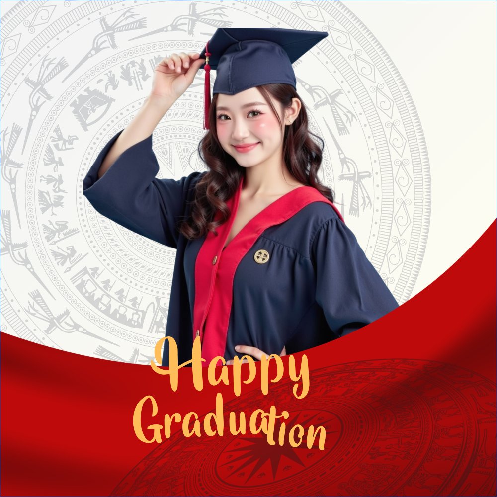 Mẫu Ảnh đại diện - Avatar Tốt nghiệp, kỉ yếu, Graduation, yearbook, sự kiện, event, giáo dục, education, Việt Nam — LayerPic