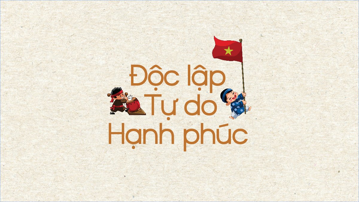 Mẫu Hình nền máy tính 2/9, Quốc Khánh, lễ hội, Việt Nam, sự kiện, dễ thương, cute, chibi, hoạt hình, cartoon — LayerPic