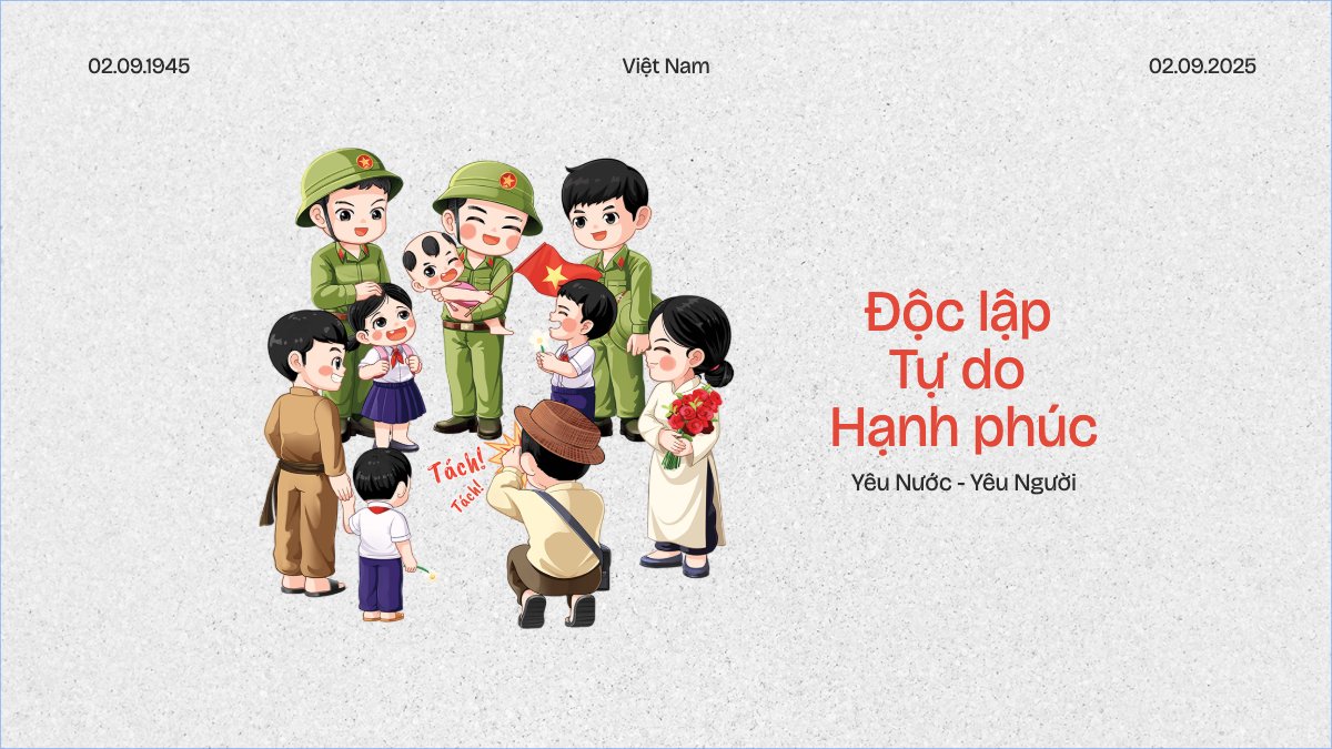 2/9, Quốc Khánh, lễ hội, Việt Nam, sự kiện, thuần Việt, dễ thương, cute, chibi, hoạt hình, cartoon