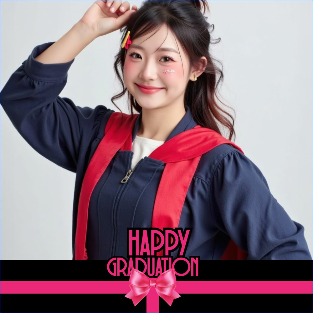 Mẫu Ảnh đại diện - Avatar Tốt nghiệp, kỉ yếu, Graduation, yearbook, sự kiện, event, giáo dục, education, squid game — LayerPic
