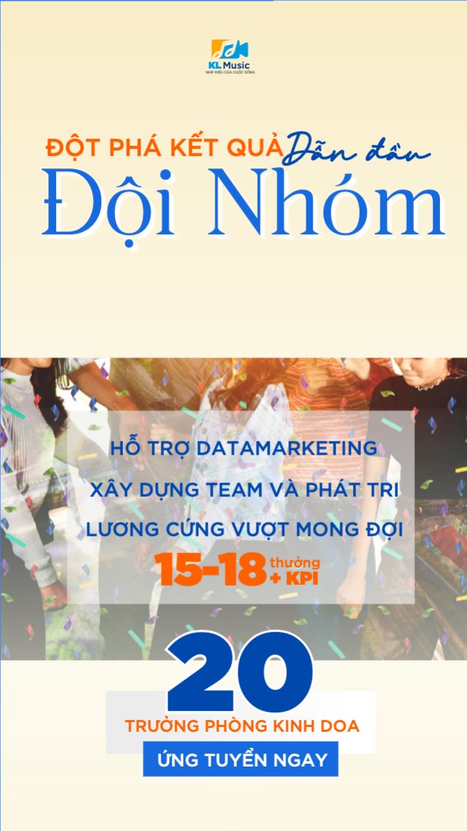 Mẫu Bài post MXH (9:16) Đột phá kết quả dẫn đầu đội nhóm — LayerPic