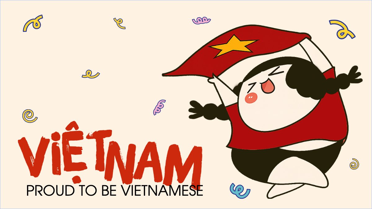 2/9, Quốc Khánh, lễ hội, Việt Nam, sự kiện, dễ thương, cute, chibi, hoạt hình, cartoon