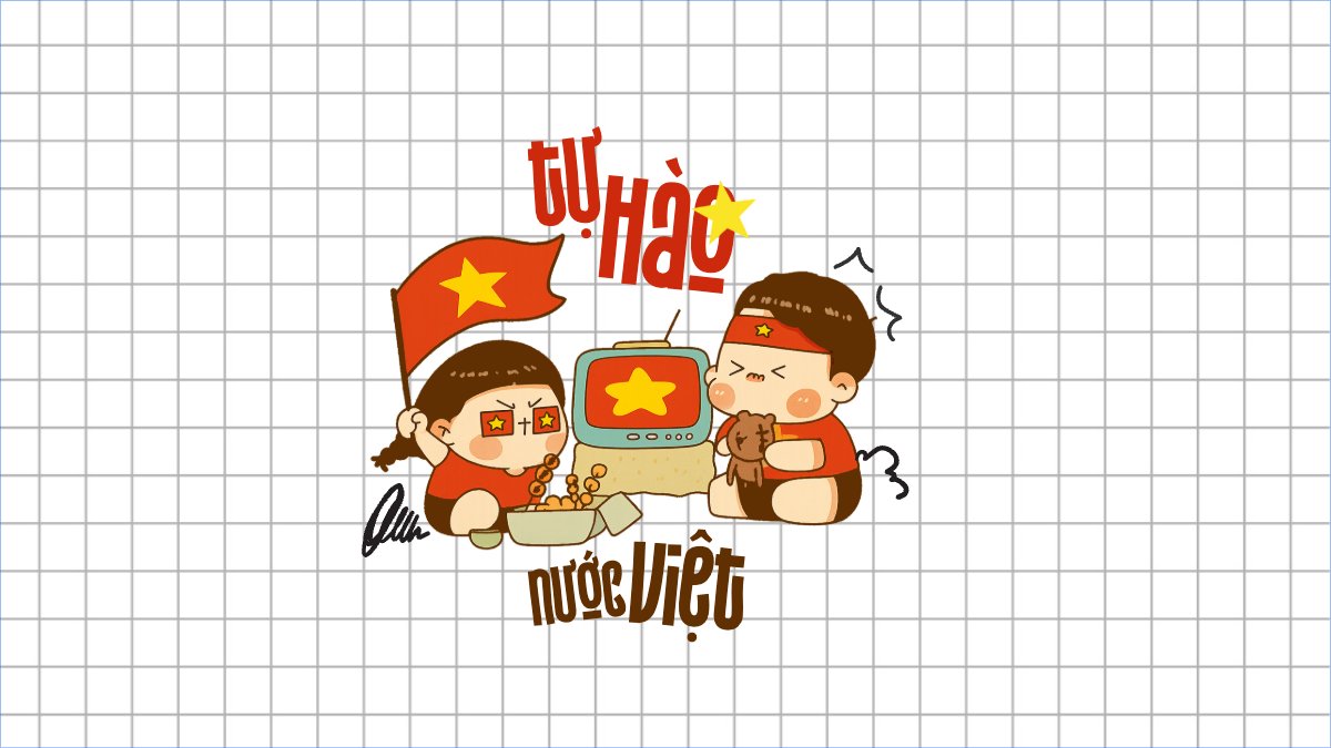 2/9, Quốc Khánh, lễ hội, Việt Nam, sự kiện, dễ thương, cute, chibi, hoạt hình, cartoon