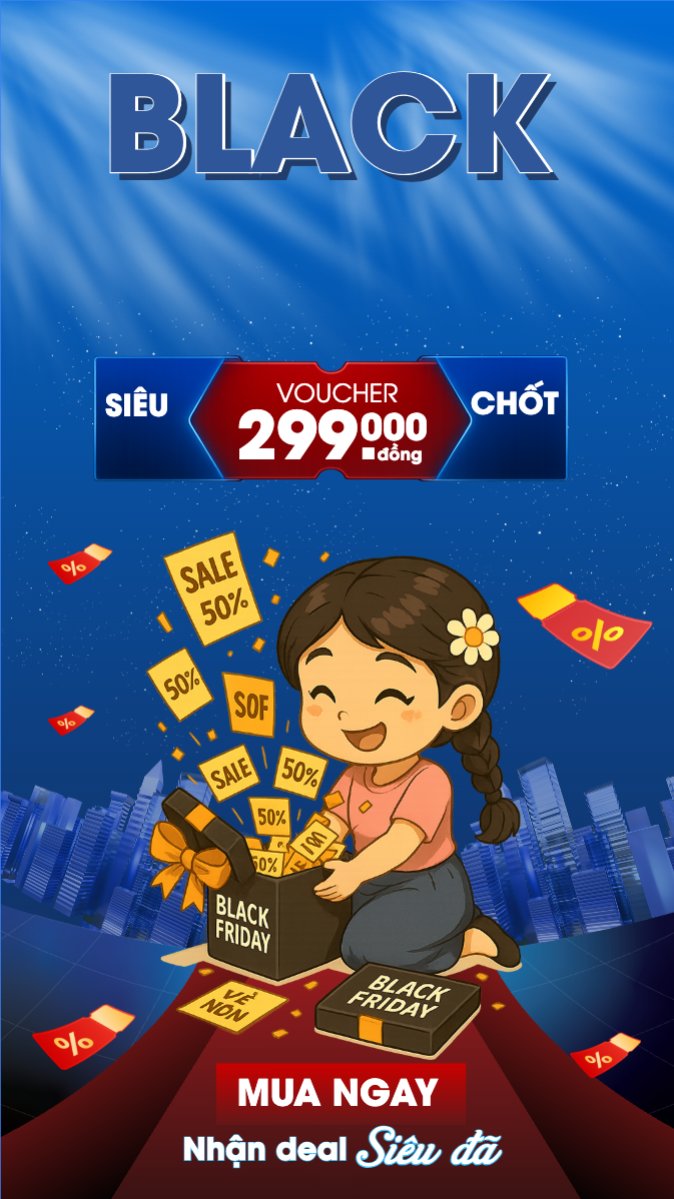Mẫu Bài post MXH (9:16) Siêu giảm chốt deal — LayerPic