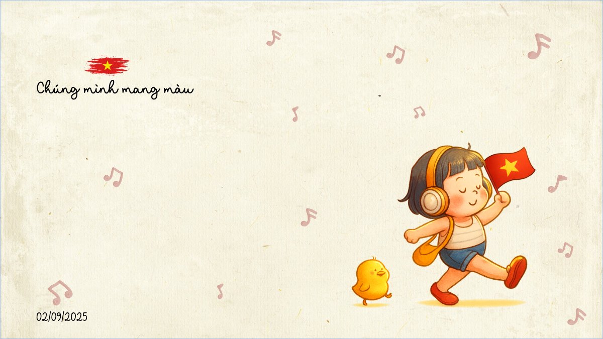 2/9, Quốc Khánh, lễ hội, Việt Nam, sự kiện, dễ thương, cute, chibi, hoạt hình, cartoon
