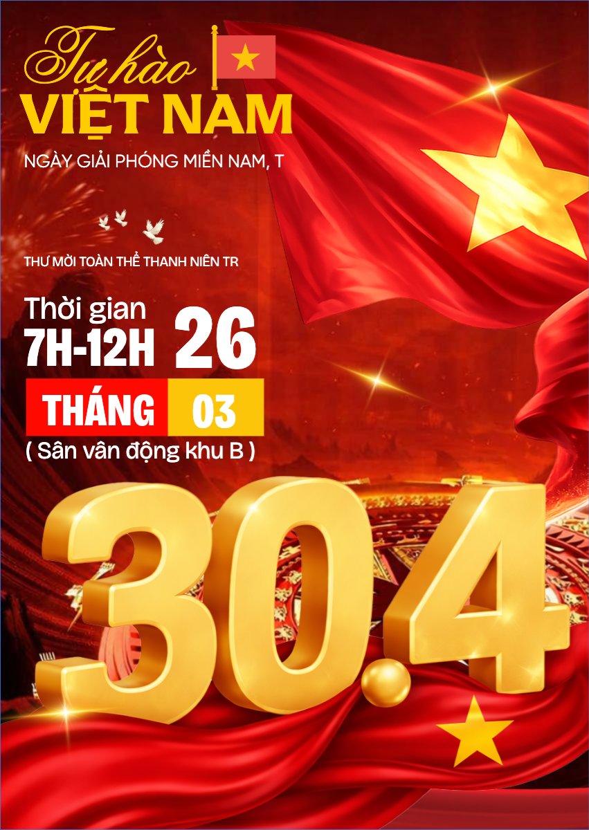 Mẫu Thư mời Tự hào Việt Nam — LayerPic