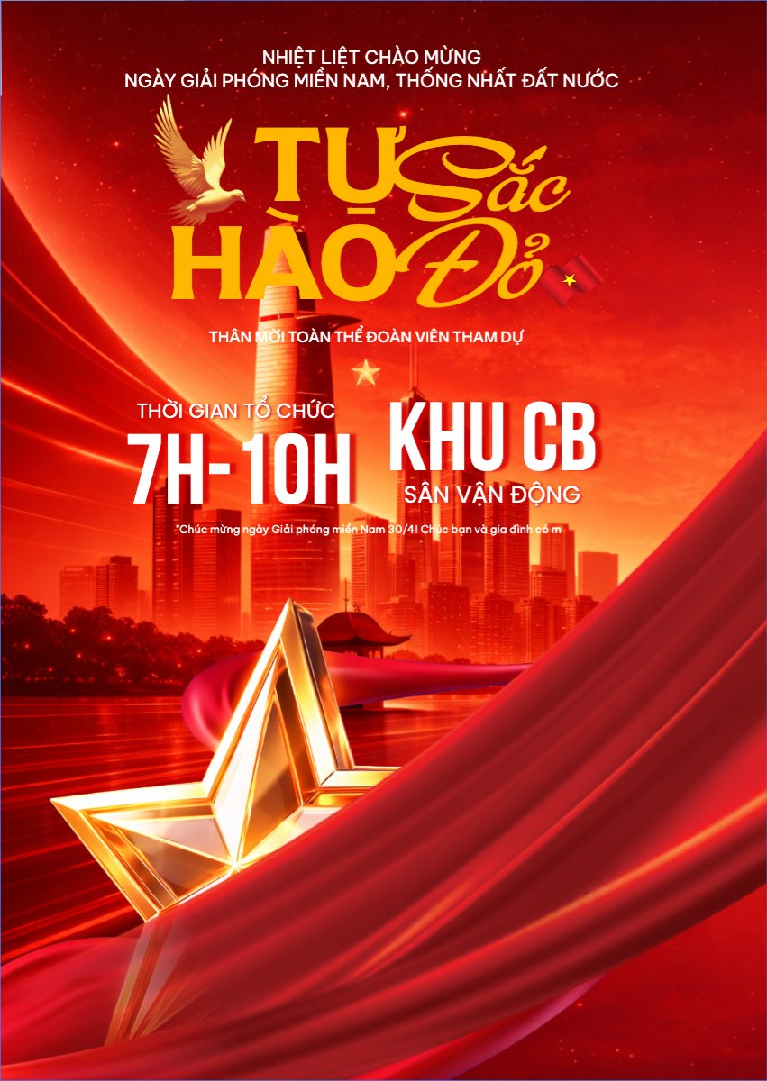 Mẫu Thư mời Tự hào sắc đỏ — LayerPic