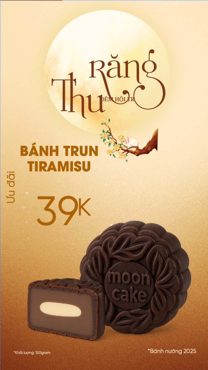 Mẫu Bài post MXH (9:16) Trung thu, Tết Đoàn Viên, mid-autumn festival, sự kiện, event, lễ hội, festival, ẩm thực, food, bánh trung thu, cute, dễ thương — LayerPic