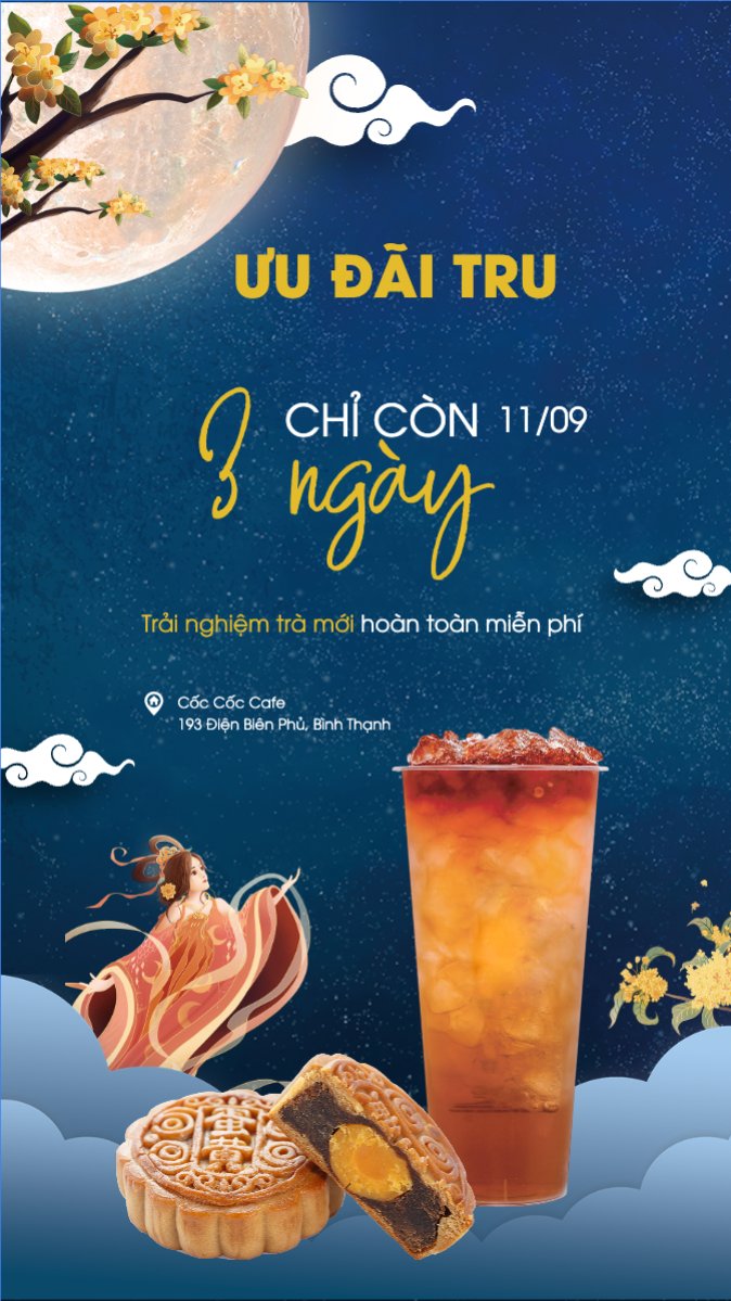 Mẫu Bài post MXH (9:16) Trung thu, Tết Đoàn Viên, mid-autumn festival, sự kiện, event, lễ hội, festival, mỹ phẩm, beauty, làm đẹp, sale, giảm giá, dễ thương, cute — LayerPic