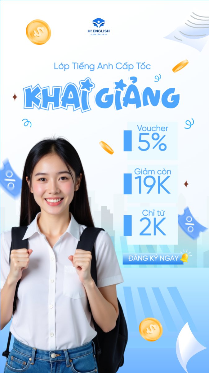 Mẫu Bài post MXH (9:16) Tựu trường, nhập học, văn phòng phẩm, giáo dục, education, school, trường học, hiện đại, modern — LayerPic