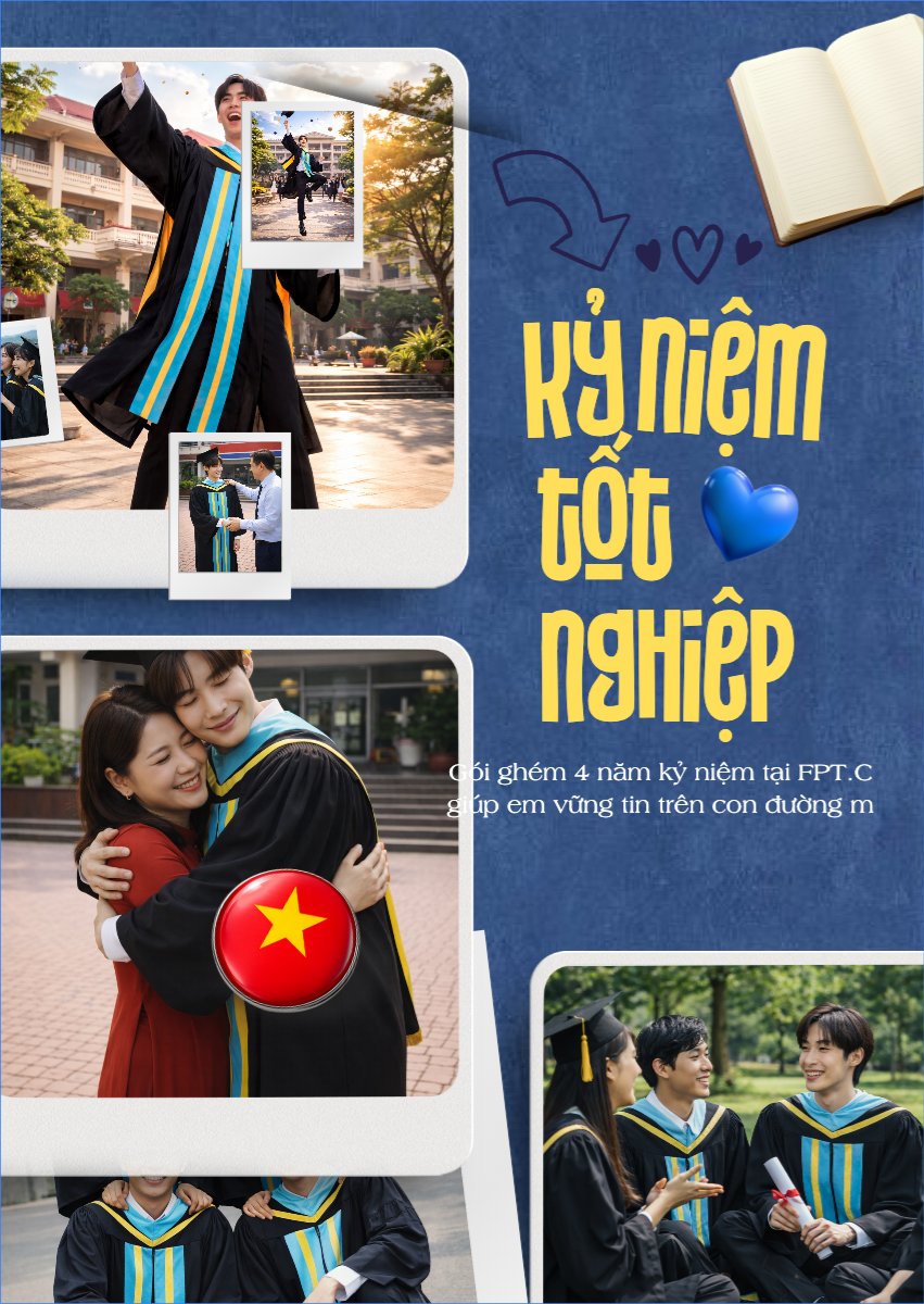 Mẫu Thư mời Ký niệm tốt nghiệp — LayerPic