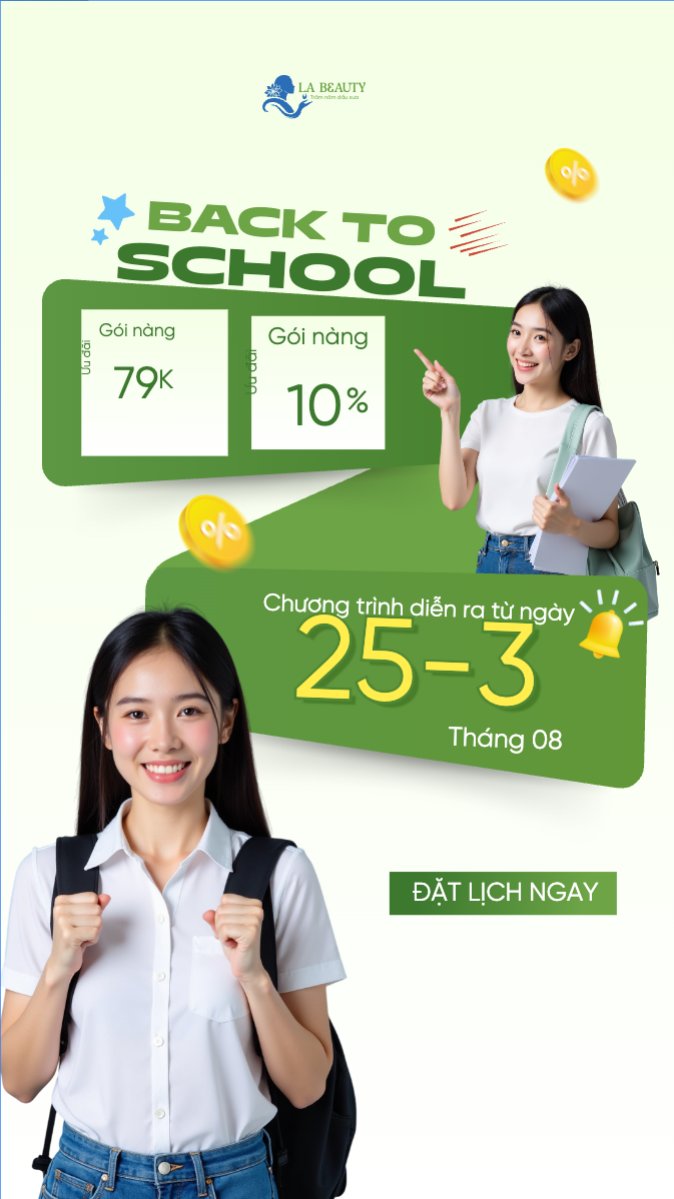 Mẫu Bài post MXH (9:16) Tựu trường, nhập học, văn phòng phẩm, giáo dục, education, school, trường học, hiện đại, modern — LayerPic
