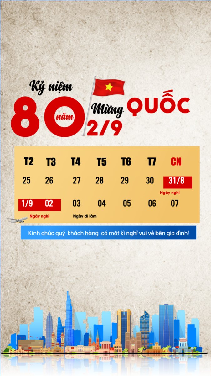 2/9, Quốc Khánh, lễ hội, thông báo, lịch nghỉ, Việt Nam, sự kiện, event, cổ điển, vintage, retro, classic
